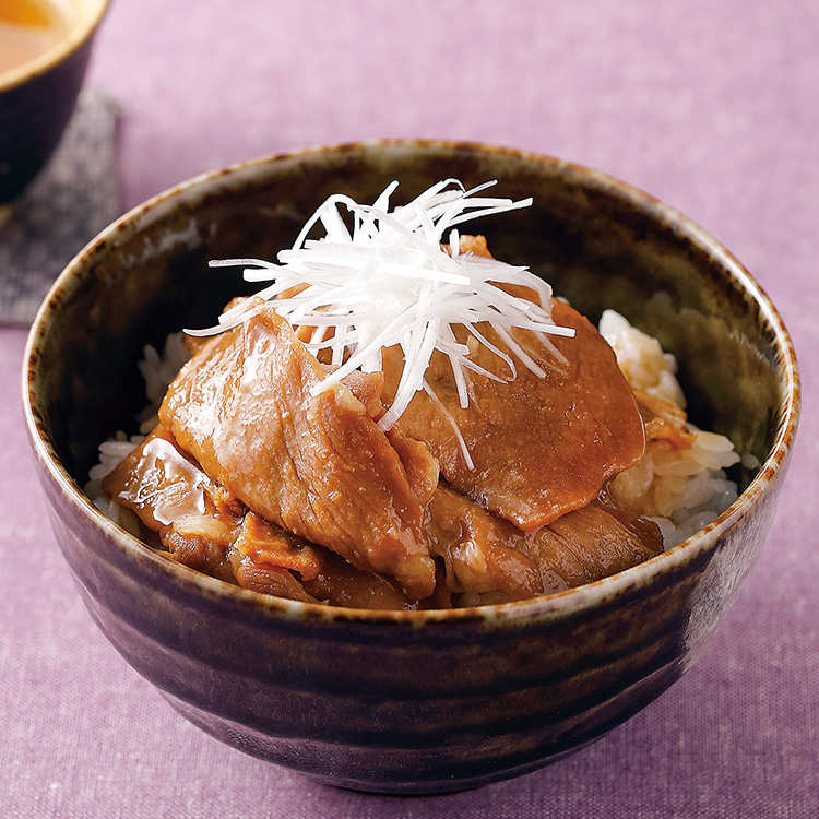 豚肩ロース丼の具