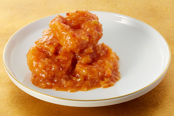 画像：海老のチリソース煮