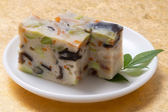 画像：つぶ貝ときくらげの新丈