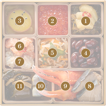 画像：お品書き番号