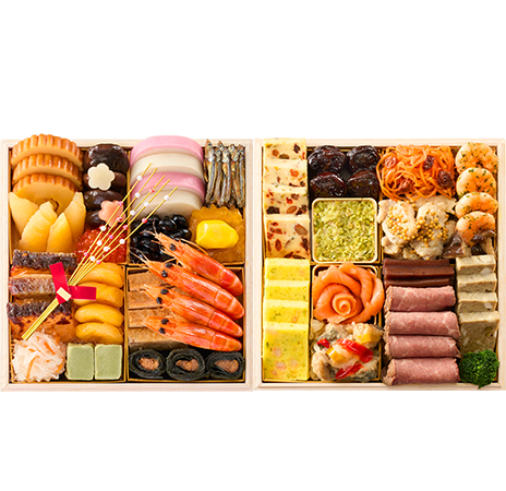 画像：北の雅 和風・洋風二段重