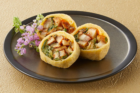 画像：穴子ざく巻